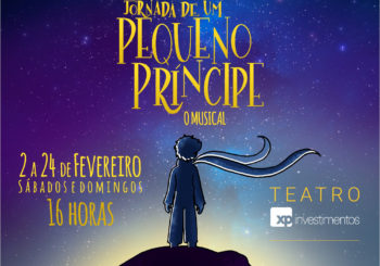 "A Fantástica Jornada de Um Pequeno Príncipe - O Musical" em cartaz no Teatro XP Investimentos