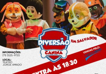 Diversão Canina no Teatro Jorge Amado