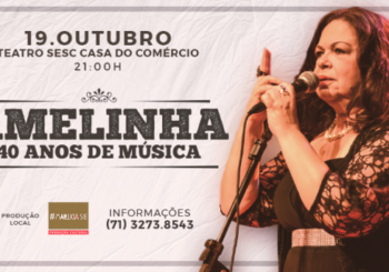 Amelinha celebra 40 anos de carreira com show no Sesc Casa do Comércio - Realização Marlucia Sie