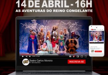TEATRO EM CASA: AVENTURAS NO REINO CONGELADO