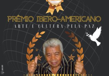 Roque do SBT no Prêmio Internacional Ibero-Americano de Arte e Cultura pela Paz Brasil 2021