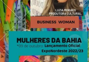 Produtora Cultural Luzia Moraes irá receber o Prêmio Mulheres da Bahia no "Business Woman Brasil"