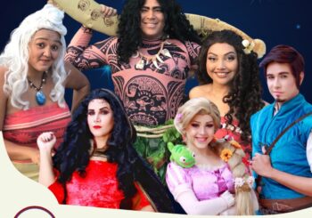“MOANA & RAPUNZEL NO TEATRO”