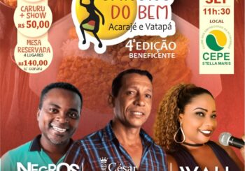 Um dia para vivenciar a cultura, a culinária e a solidariedade na cidade de Salvador