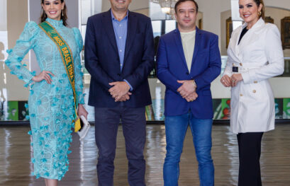 Candidatas ao Miss Brasil Terra 2024 visitam o Palácio dos Bandeirantes