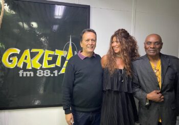 Middah Borges é Recebida por Márcio De Paula na Rádio Gazeta - Fundação Cásper Líbero