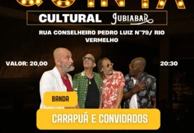 "Quintas Culturais" receberá Banda Carapuá e convidados, no Jubiabar