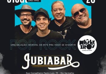 Quintas Culturais" receberá Banda Whiskyzitos no Jubiabar