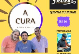 "Quintas Culturais" receberá a Banda "A Cura" e DJ Júnior VIBZ, no Jubiabar