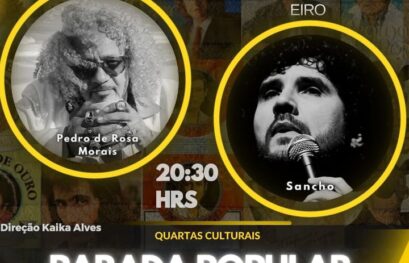 PARADA POPULAR – TRIBUTO À MÚSICA BREGA NAS QUARTAS CULTURAIS, NO JUBIABAR