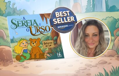 Best Seller Amazon - Conheça "A Sereia e o Urso" o primeiro livro infantil de Luzia Moraes