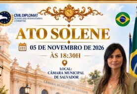 Salvador recebe Ato Solene da Diplomacia Civil Internacional