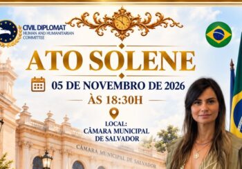 Salvador recebe Ato Solene da Diplomacia Civil Internacional