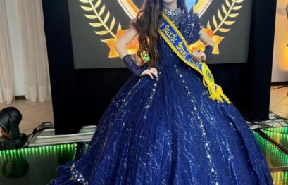 Laisla Ferraz vem construindo uma trajetória de destaque no universo da moda, dos concursos de beleza e da representação infantil