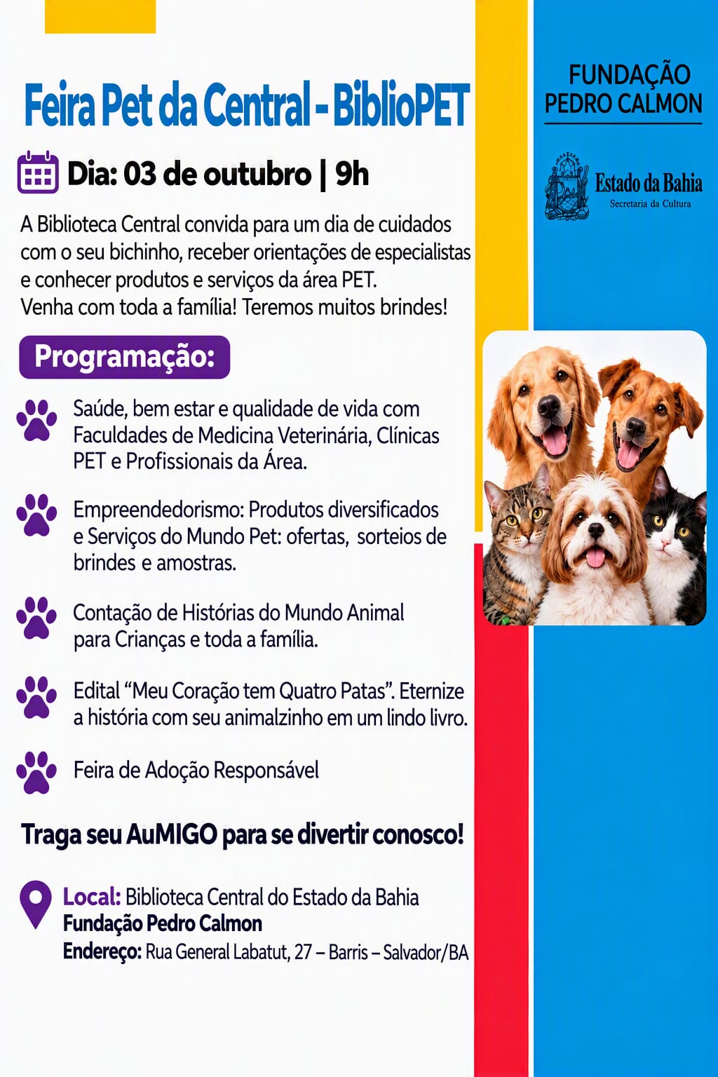 Feira Pet da Central – BiblioPET