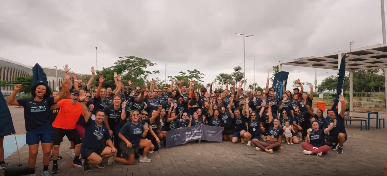 Atlantica realiza terceira edição do Let’s Run & Walk no Rio de Janeiro